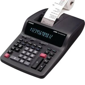 Casio FR-2650TM 12-Digit Printing Calculator Adding Machine AC Powered Works